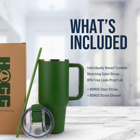 Hogg Big Swig 40oz removable handle for easy customization