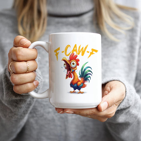 Hogg F-Caw-F mug microwave safe for quick reheats