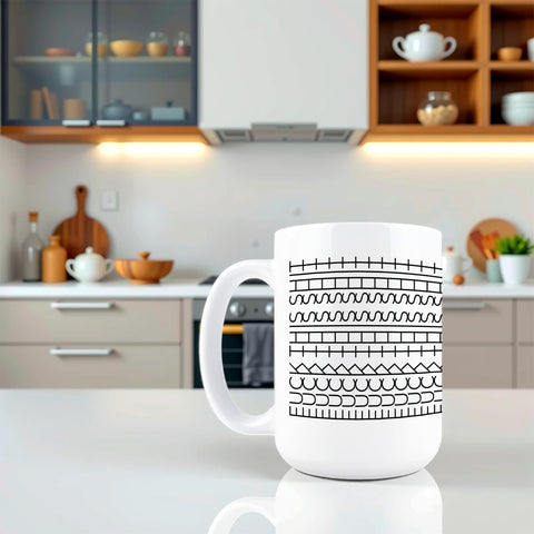 Hogg funny Christmas cup suited for playful desk gifts.
