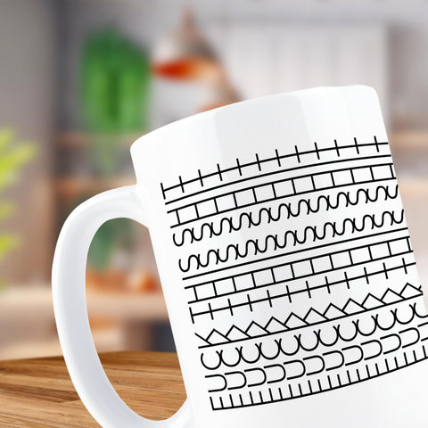 Hogg bold conversation starter mug for social desk encounters.