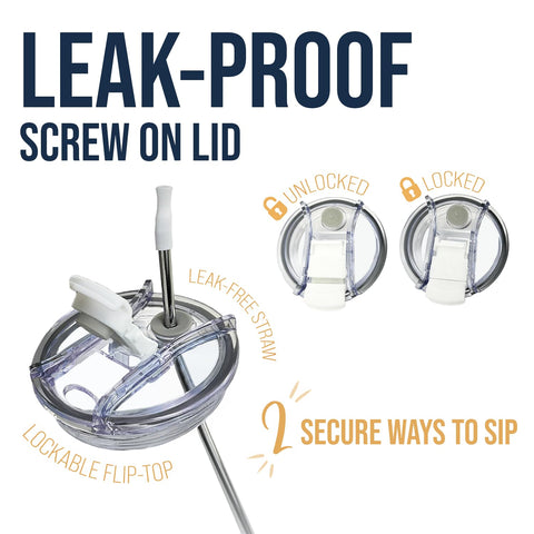 Hogg Hidden Message Tumbler design closeup reveals durable print quality.