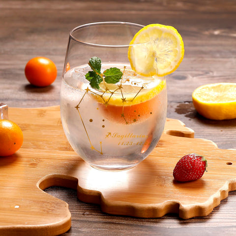 HOHY gift-pack Sagittarius wine glass comes in premium box for easy gifting
