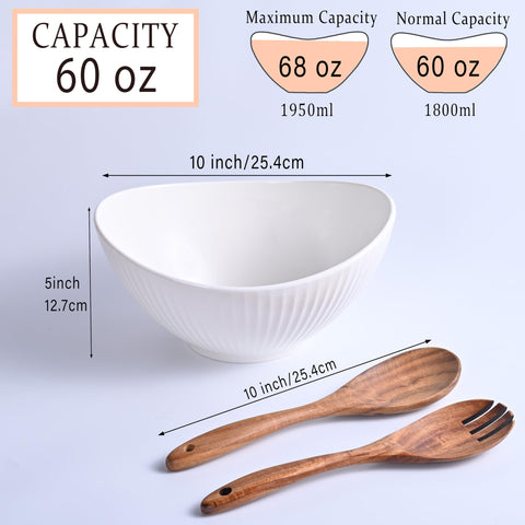 Hoilse acacia wood utensils paired with the bowl showing natural finish and practicality.