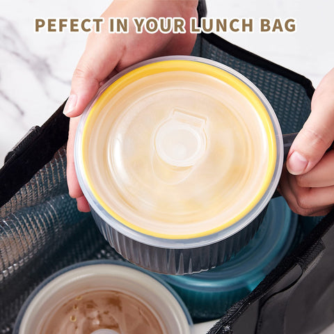 Hoilse bowl side view highlighting ergonomic handle design
