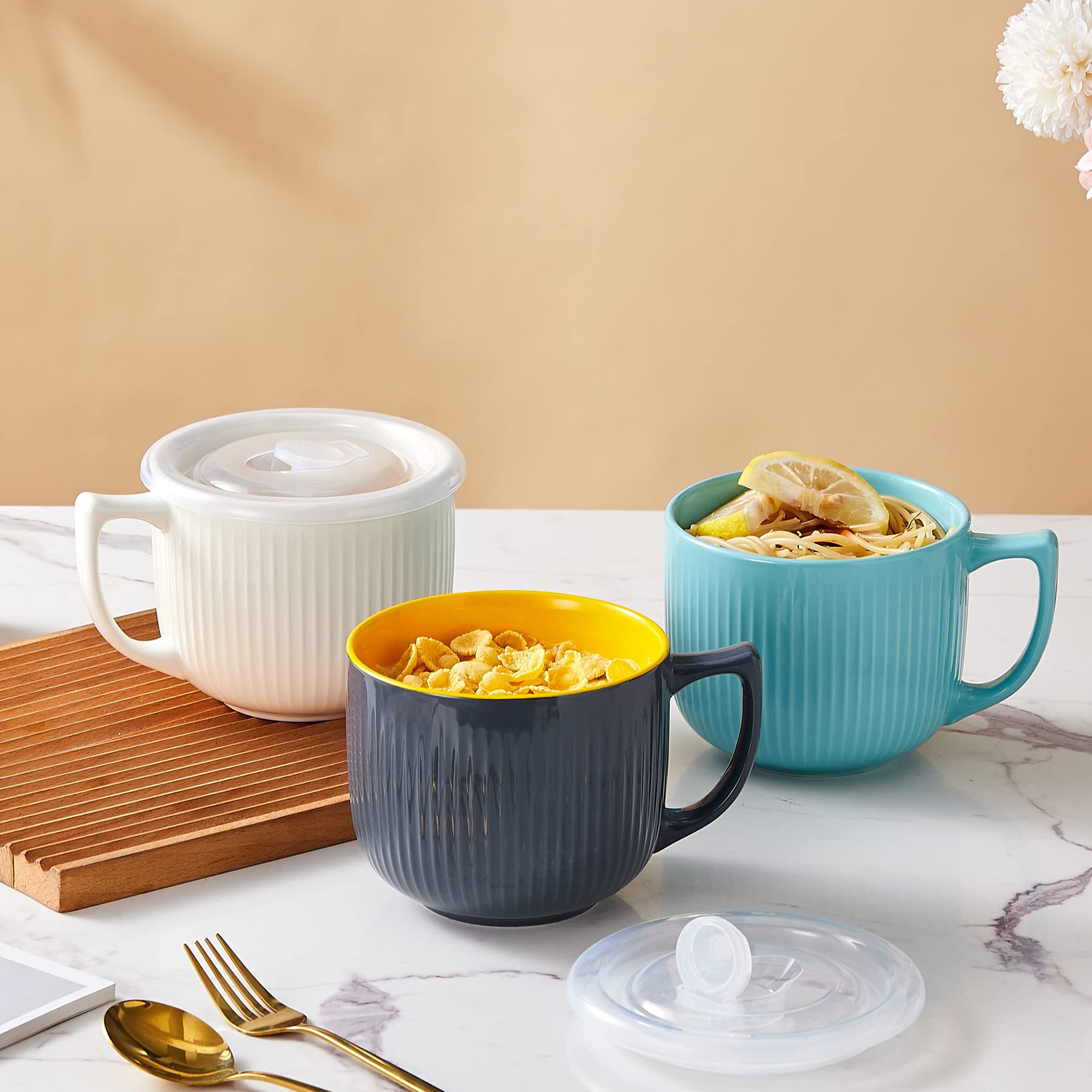 Hoilse ceramic is dishwasher-safe and lead-free for easy cleanup and safe everyday use.