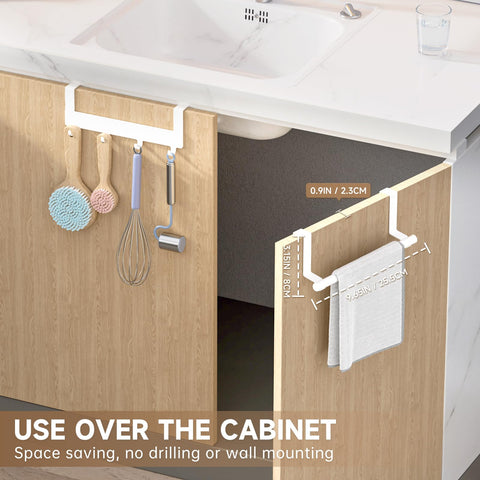 HOISIMDY towel holder features rust-resistant powder-coated finish for bathrooms