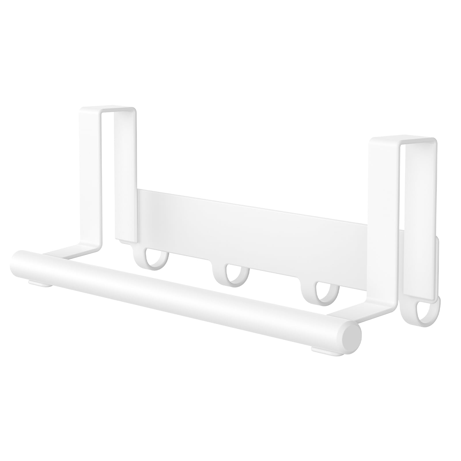 HOISIMDY under-sink door fit maximizes vertical storage behind the door