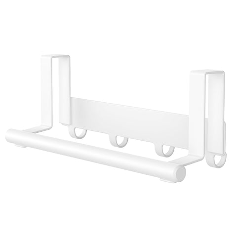 HOISIMDY under-sink door fit maximizes vertical storage behind the door