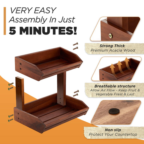 HOLANA Acacia close-up reveals premium craftsmanship and smooth finish.