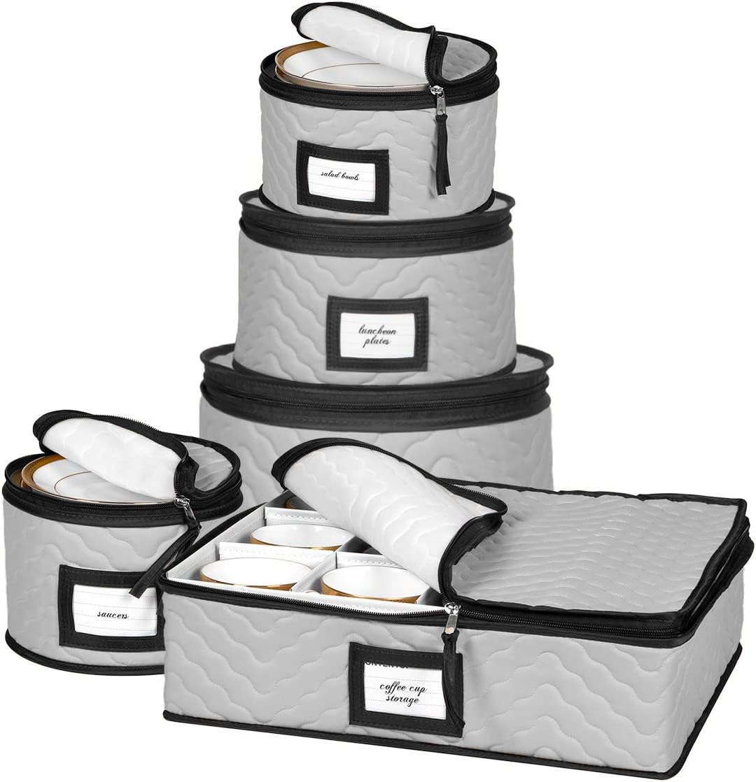 HOLDN’ STORAGE China storage container holding 12 place settings during moves