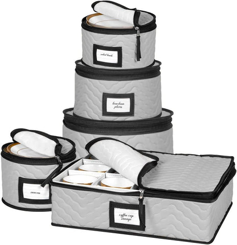 HOLDN’ STORAGE China storage container holding 12 place settings during moves