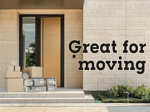 HOLDN STORAGE stackable design for compact accessible storage