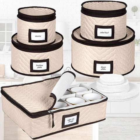 HOLDN’ STORAGE easy packing and quick finding of pieces when needed.