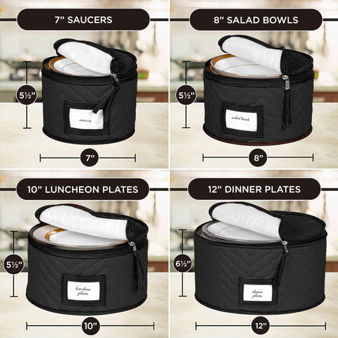 HOLDN’ STORAGE insert card helps identify contents at a glance.