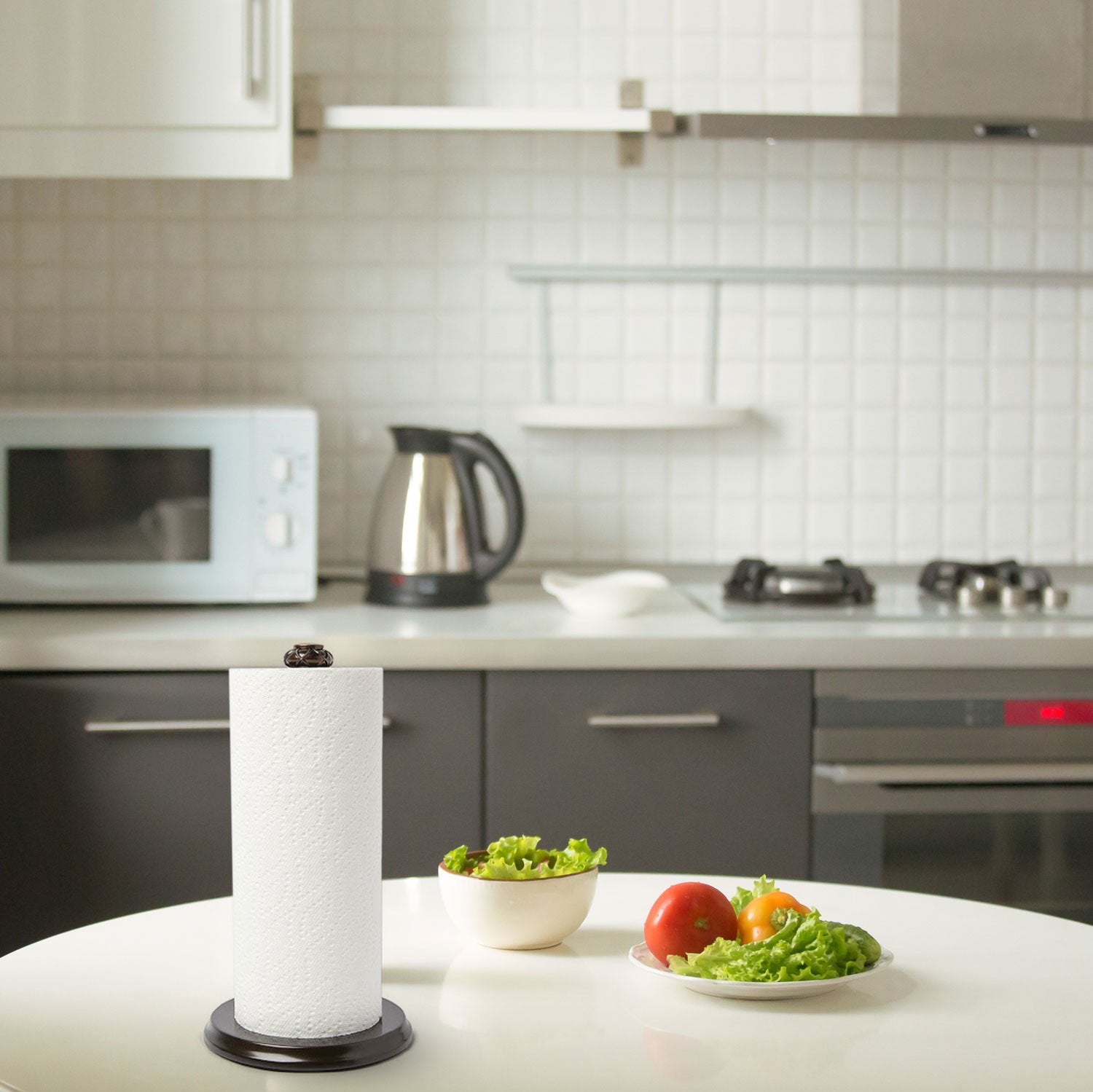 HOLDN’ STORAGE kitchen decor accessory keeps towels handy and stylish.