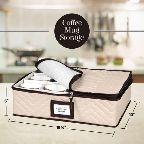 HOLDN’ STORAGE sturdy quilted fabric protection for dinnerware during moves.