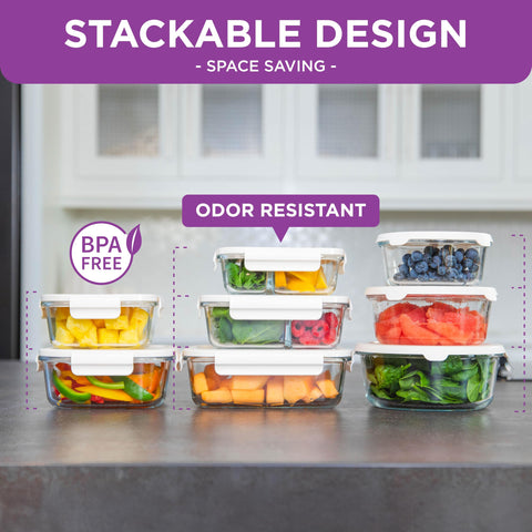 Holdn’ STORAGE 1400ml vacuum glass container for bulk meals