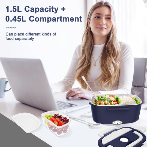 HOLDRUBY lunch box leak-proof lid ensures secure transport