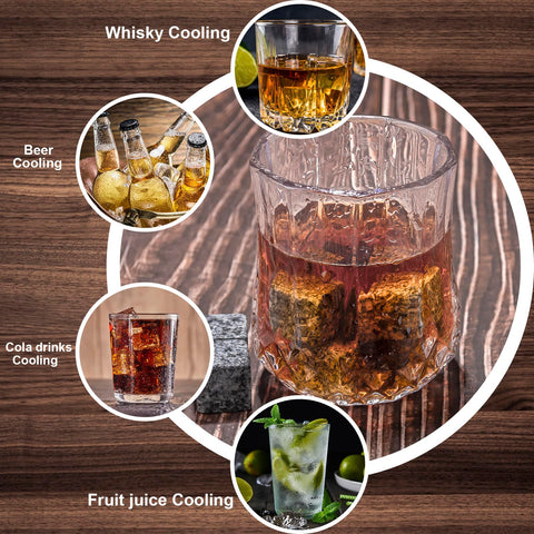 HOLEEKIC glass labels help identify drinks at gatherings