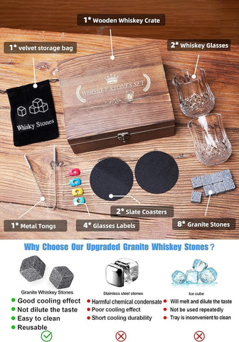 HOLEEKIC slate coasters protect surfaces with rustic style