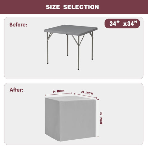 HolidayIdeas trade show ready table cover packs for quick setup