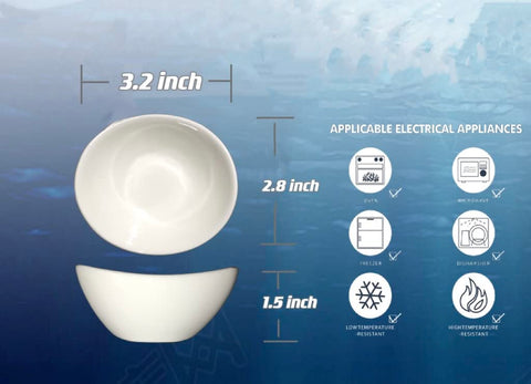 Holitika microwave-safe and dishwasher-safe porcelain bowls offer convenient reheating and cleaning