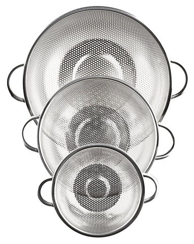 HÖLM 4.5-quart strainer set large capacity for grains and beans