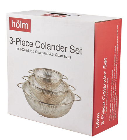 HÖLM dishwasher-safe strainer highlights easy cleaning