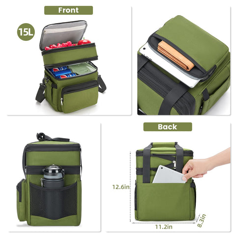 Holuxer skeleton-structure lunch box shows premium look for daily commuting.