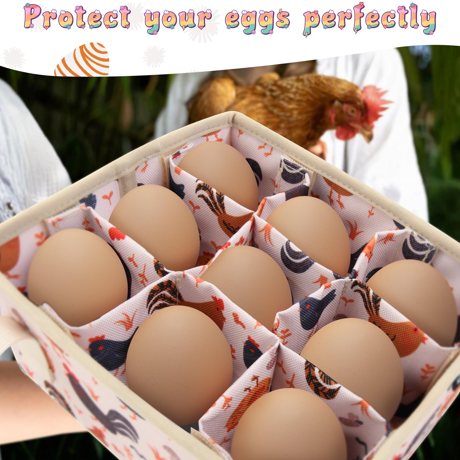 Homakover farm-coop-use keeps eggs organized in home or farm settings.