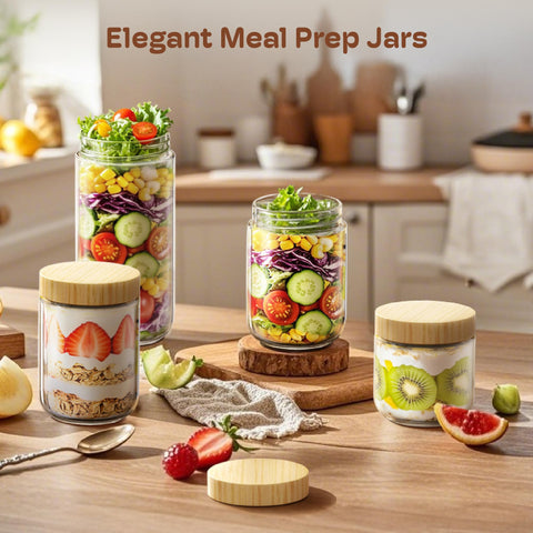 HomArtist airtight seal lid keeps flavors and textures after shaking.
