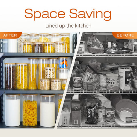 HomArtist clear glass view makes contents visible at a glance