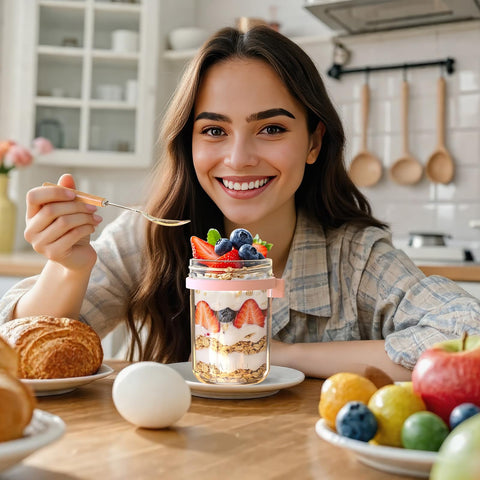 HomArtist wide-mouth opening enables easy filling and cleaning