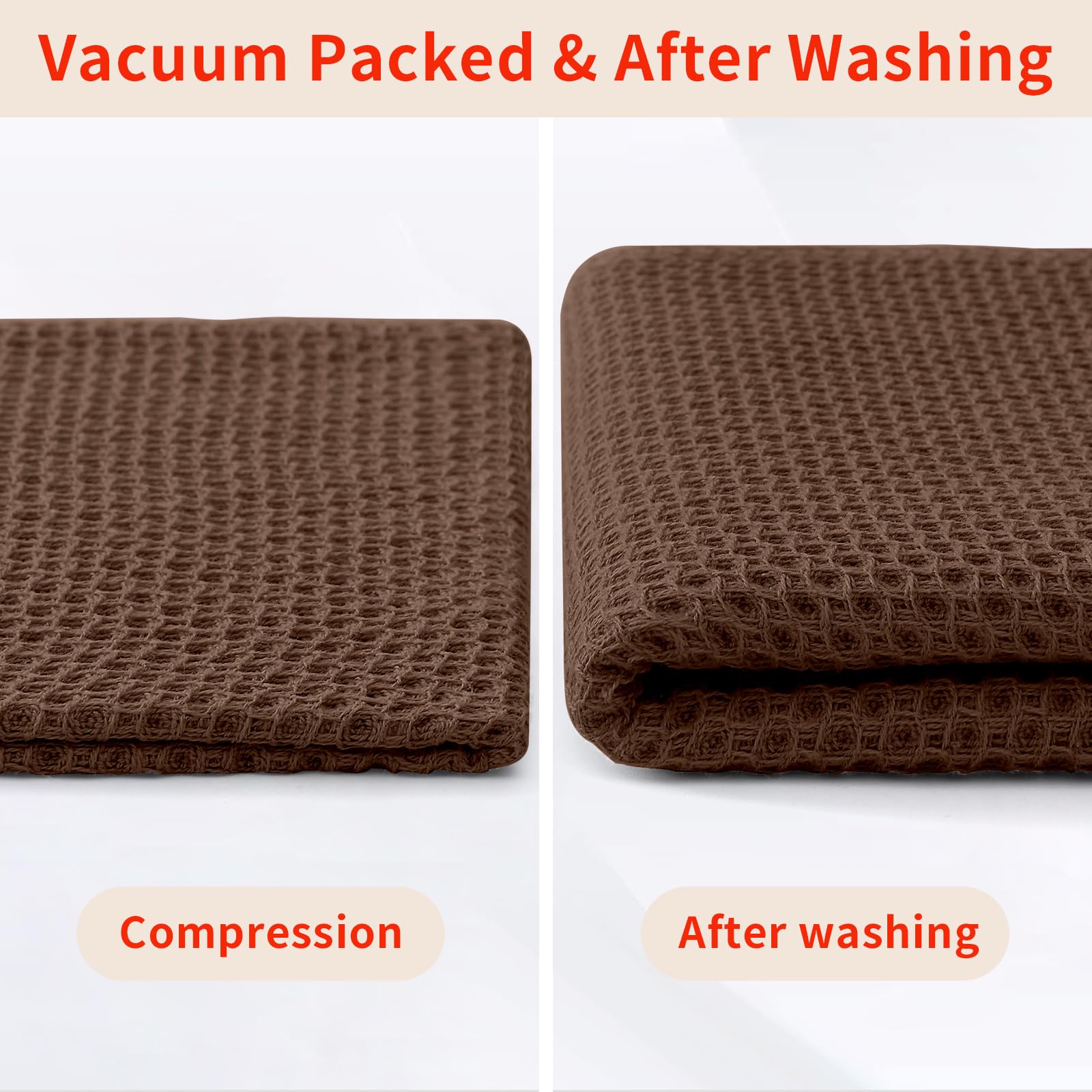 Homaxy coffee dishcloth color variety to match decor