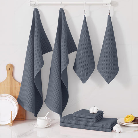 Homaxy towels soften with each wash for gentler use.