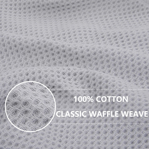 Homaxy cotton dishcloth close-up highlights soft feel and durable weave