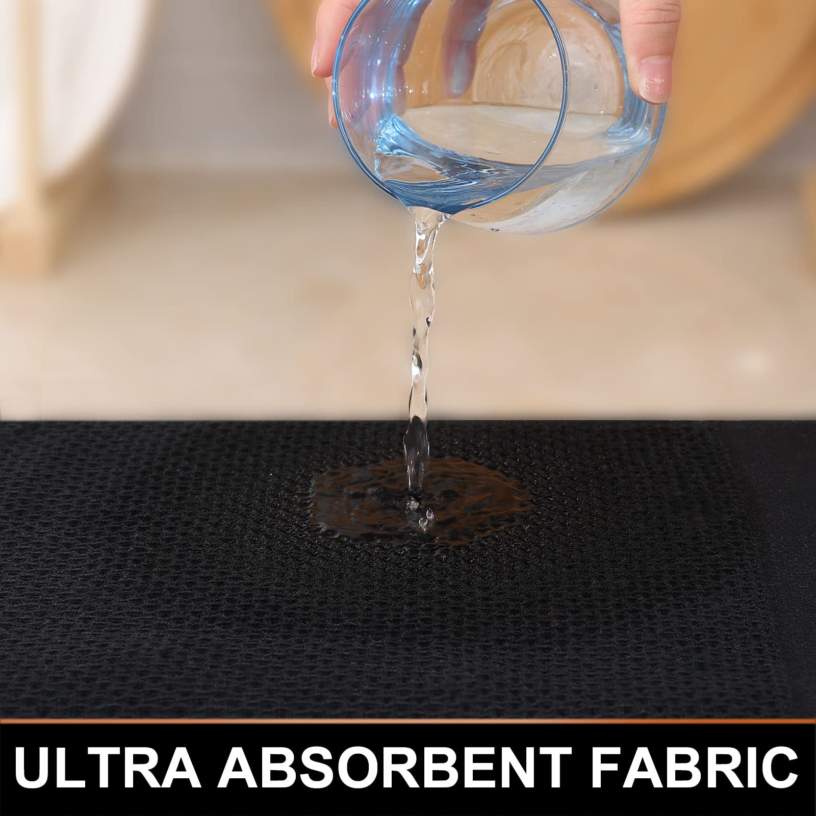 Homaxy dish cloths demonstrate high absorbency and quick-dry performance