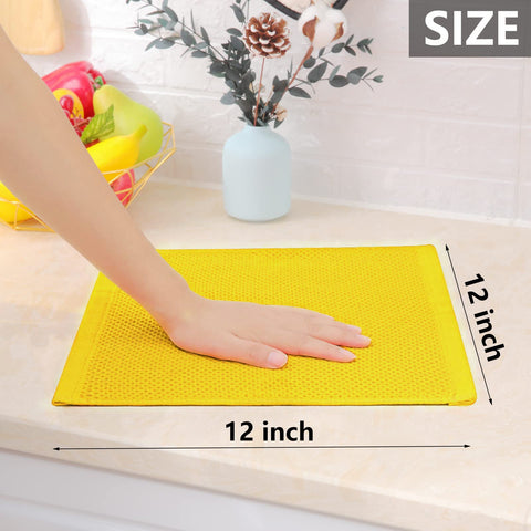 Homaxy delicate cookware-friendly waffle weave towels