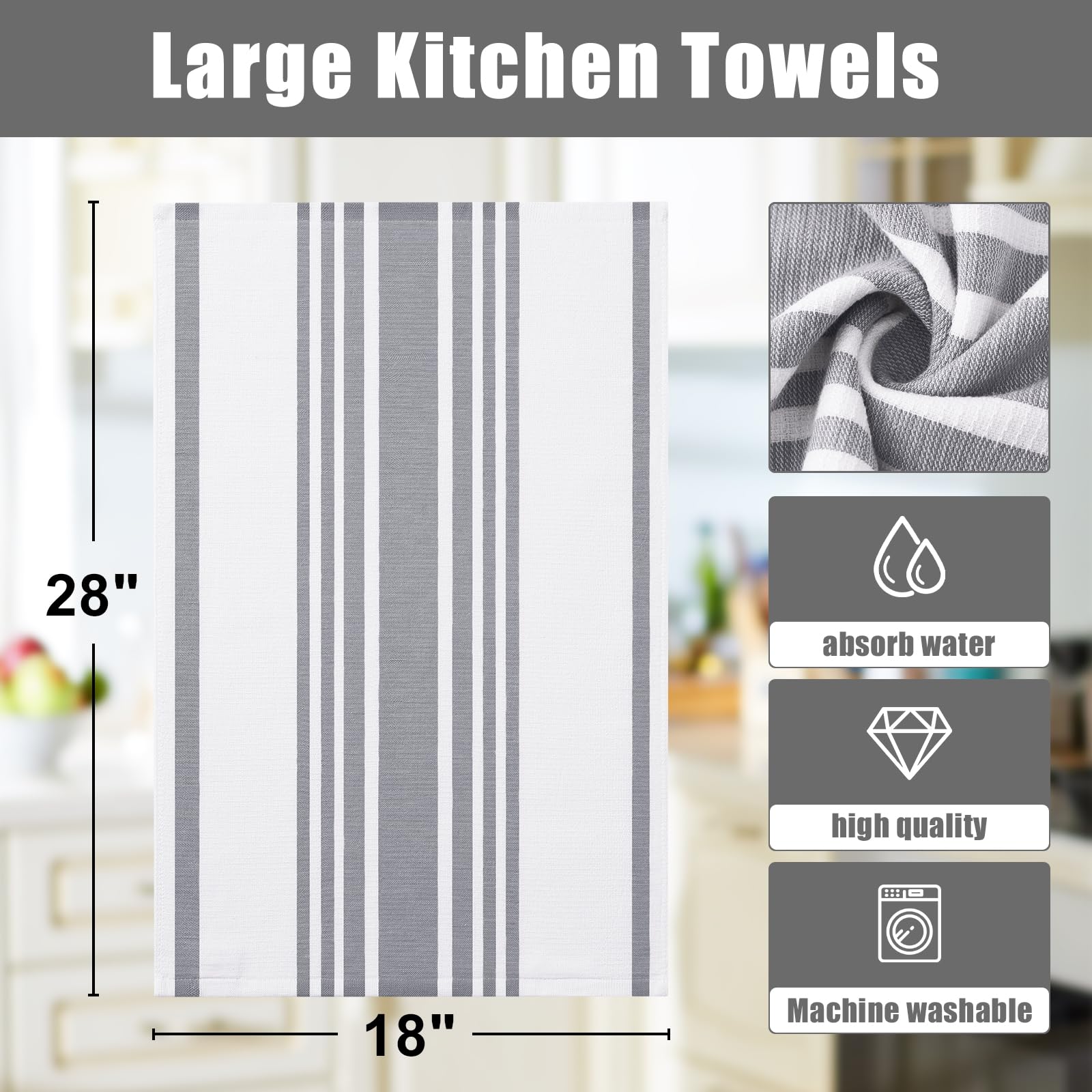 Homaxy towels endure repeated washes without fading or losing softness.