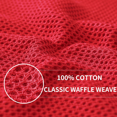Homaxy honeycomb weave towel demonstrates high absorbency in action