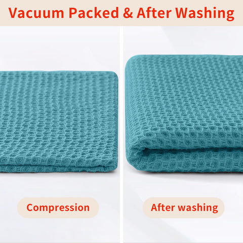 Homaxy care-ready dishcloths are machine-wash friendly and maintain softness.