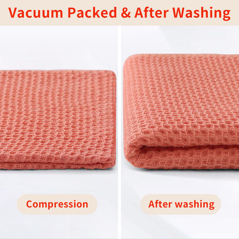Homaxy coral dishcloths provide versatile daily cleanup options