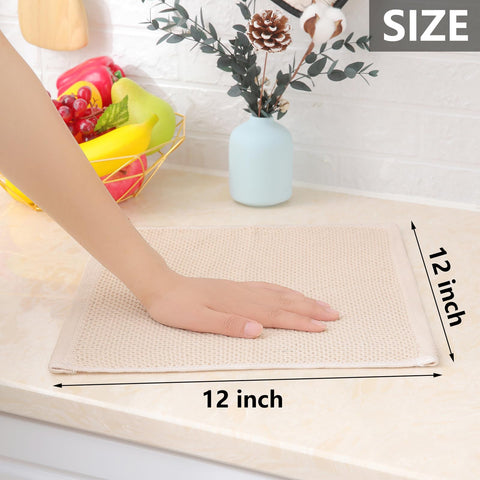 Homaxy dishcloths are easy to care for and machine washable.