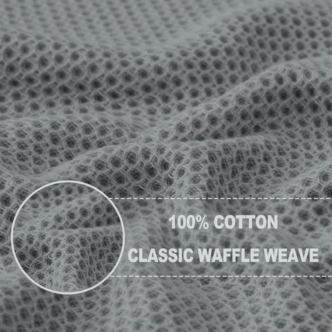 Homaxy dishcloth with quick drying, breathable waffle texture for fast cleanup.
