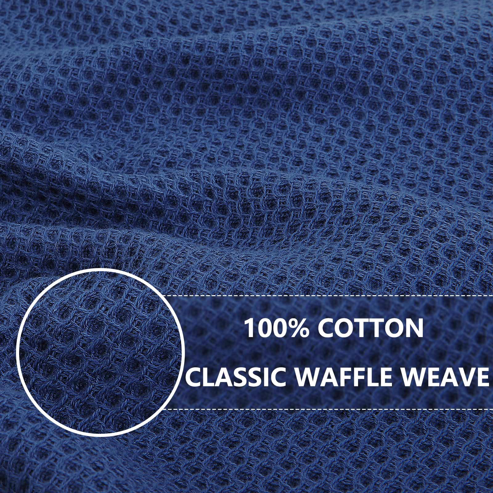 Homaxy dishcloth ultra-soft and absorbent in navy for daily use.