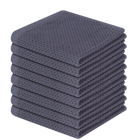 Homaxy dishcloth waffle weave close-up showing durable texture and absorbency.