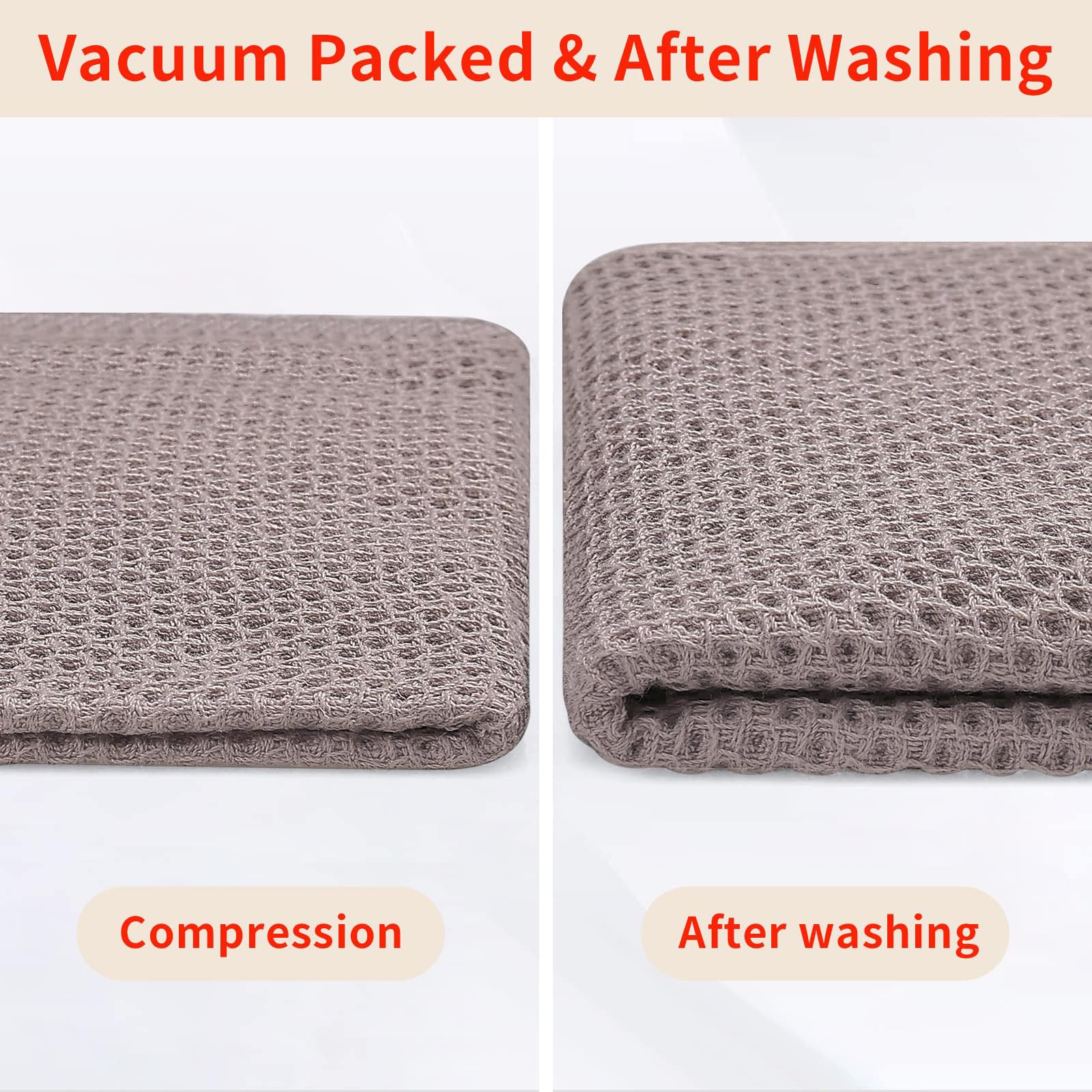 Homaxy easy-care dishcloths ready for machine washing to refresh quickly