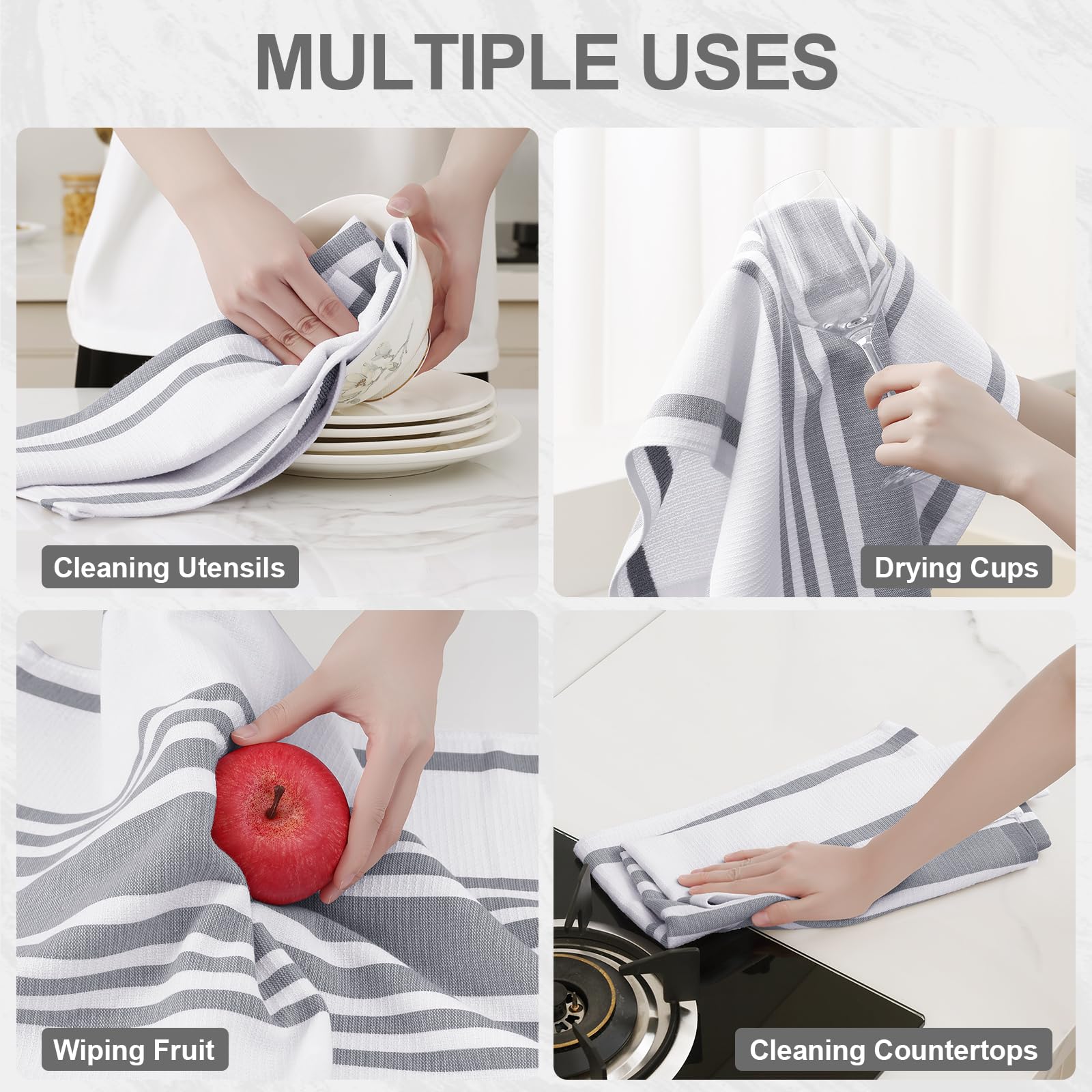 Homaxy eco-friendly reusable towels reduce paper waste in busy kitchens.