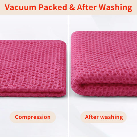 Homaxy kitchen towels are durable for daily wiping and repeat use.