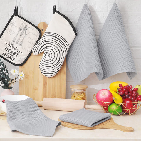 Homaxy color-variety dishcloths coordinate with any kitchen decor